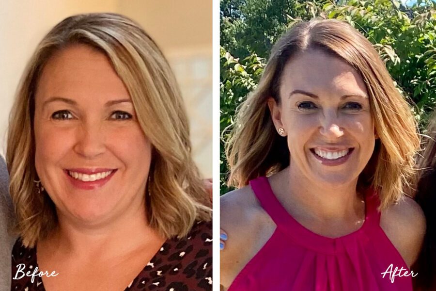 Jen M, Before/After